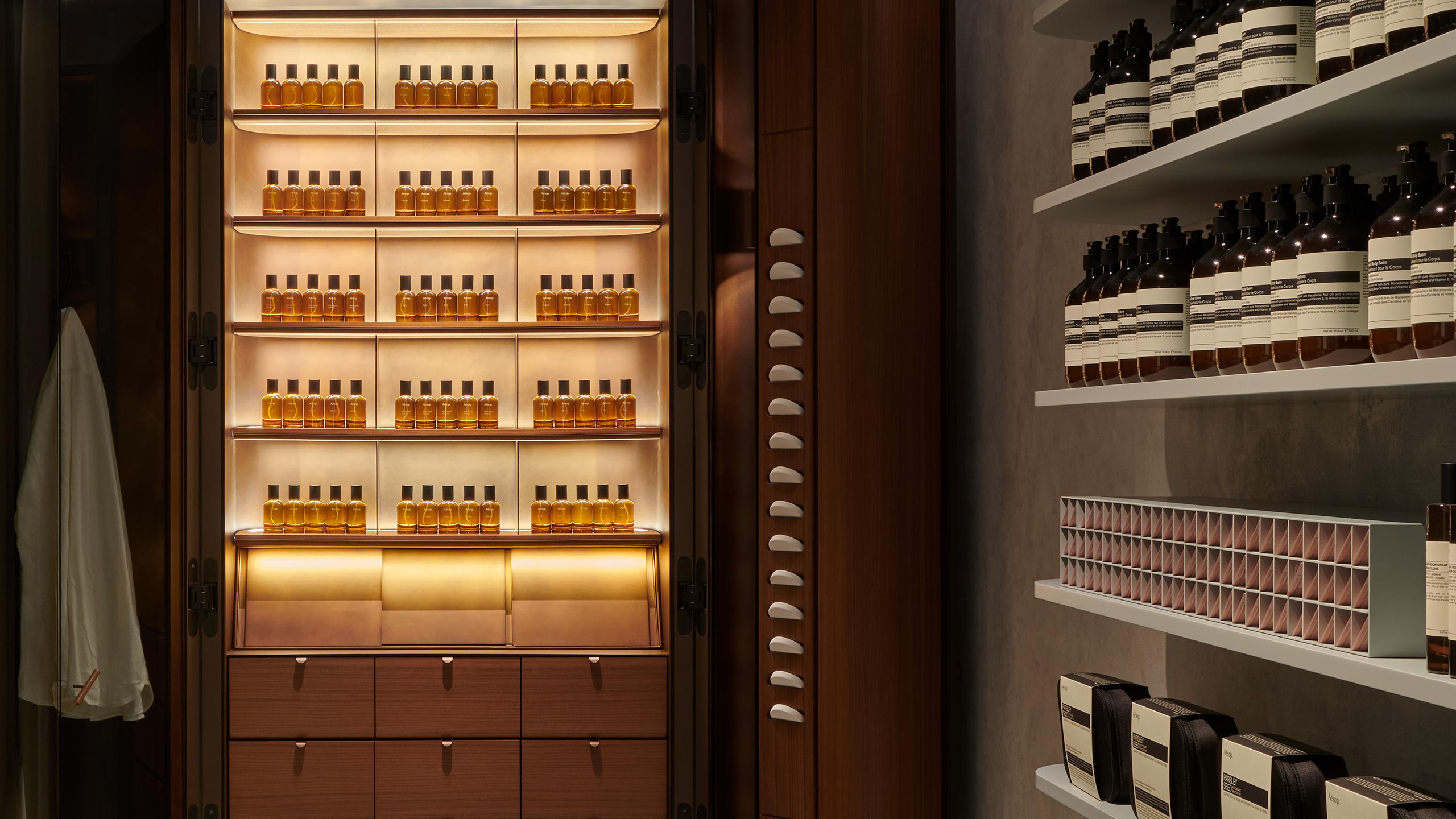 Fragrance Armoire store locations Aesop