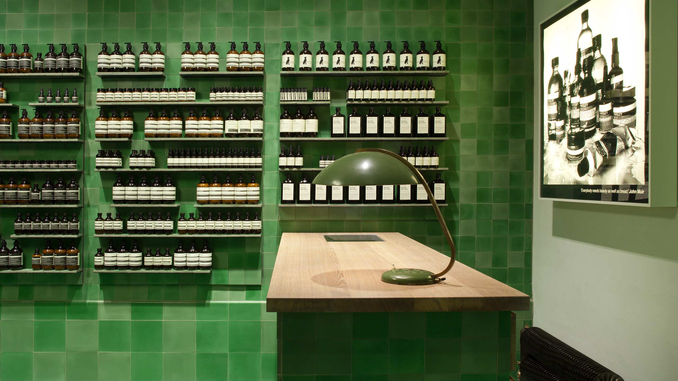 Aesop Mitte store interior