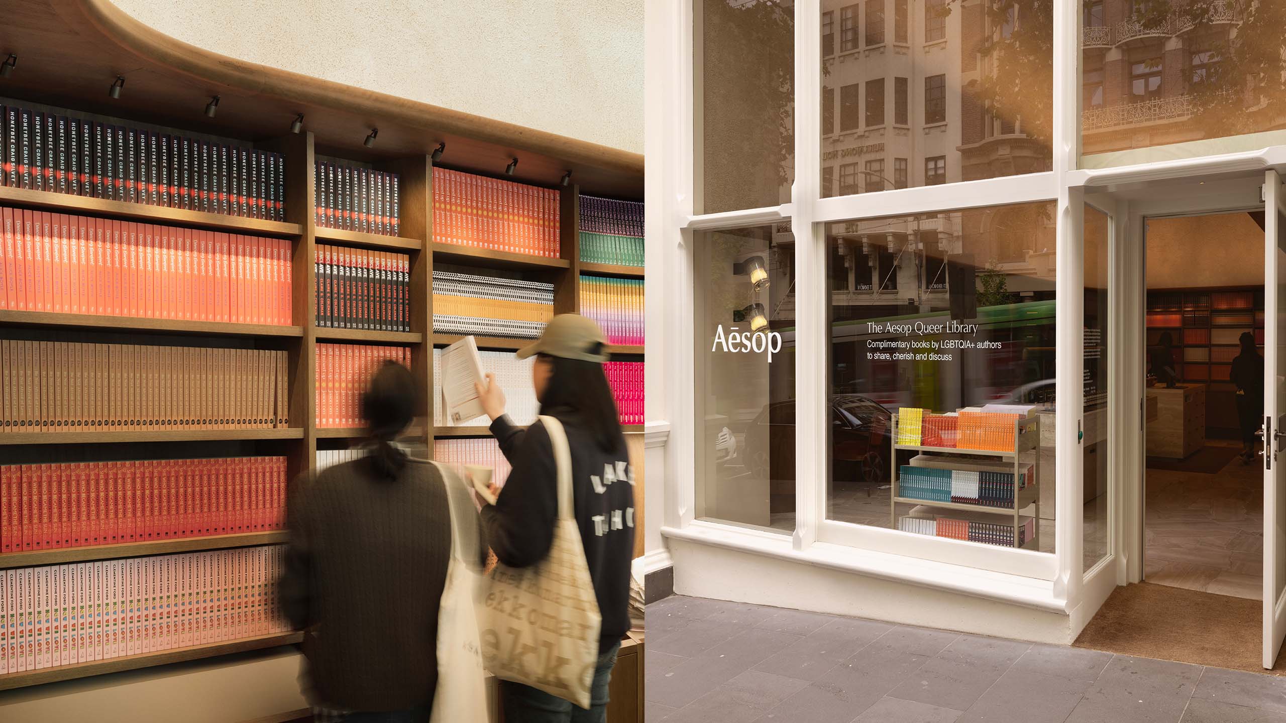 Celebrating Australia Pride 2024 with the Aesop Queer Library Aesop