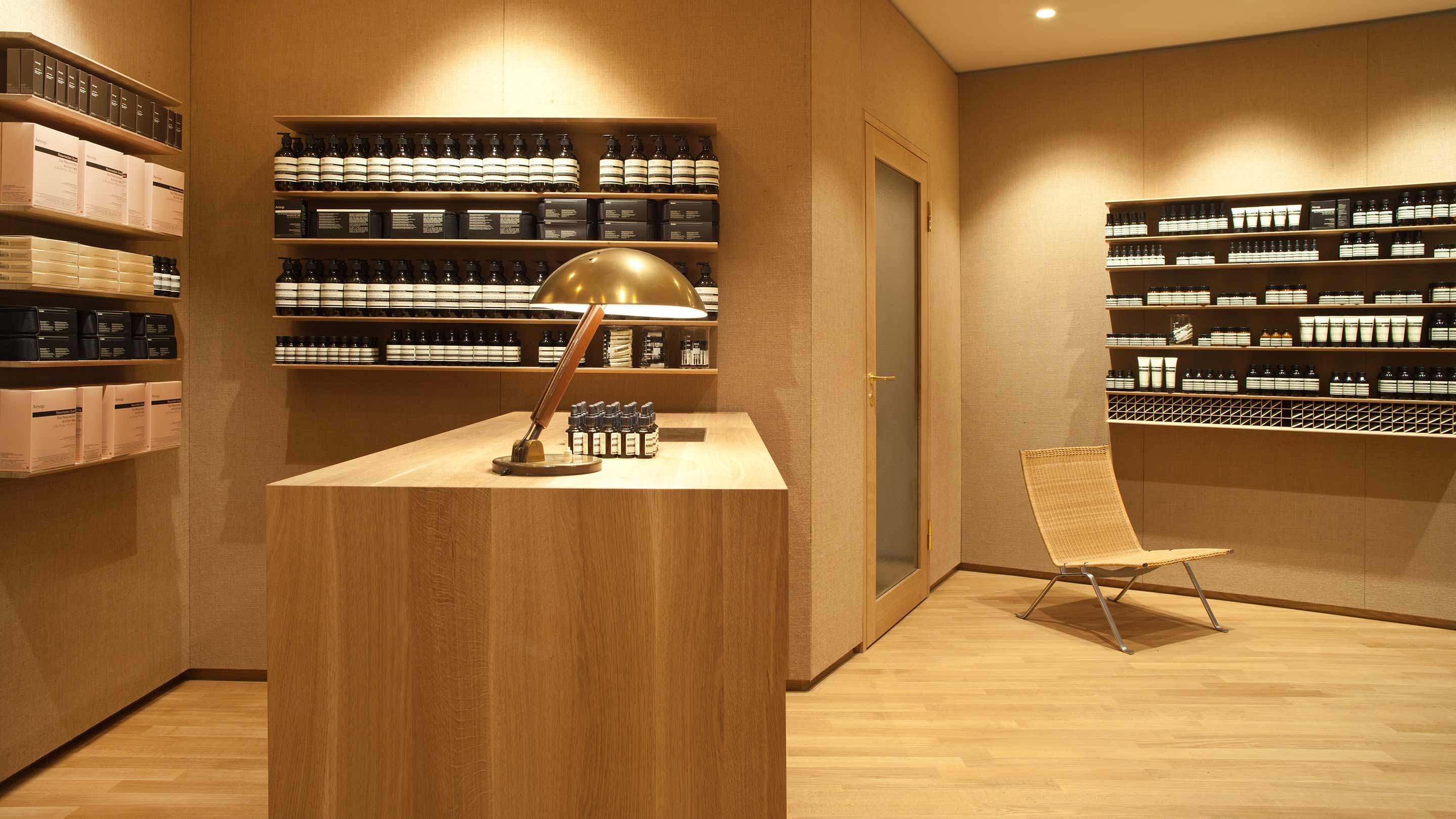 Aesop Pfeilstrasse store interior 