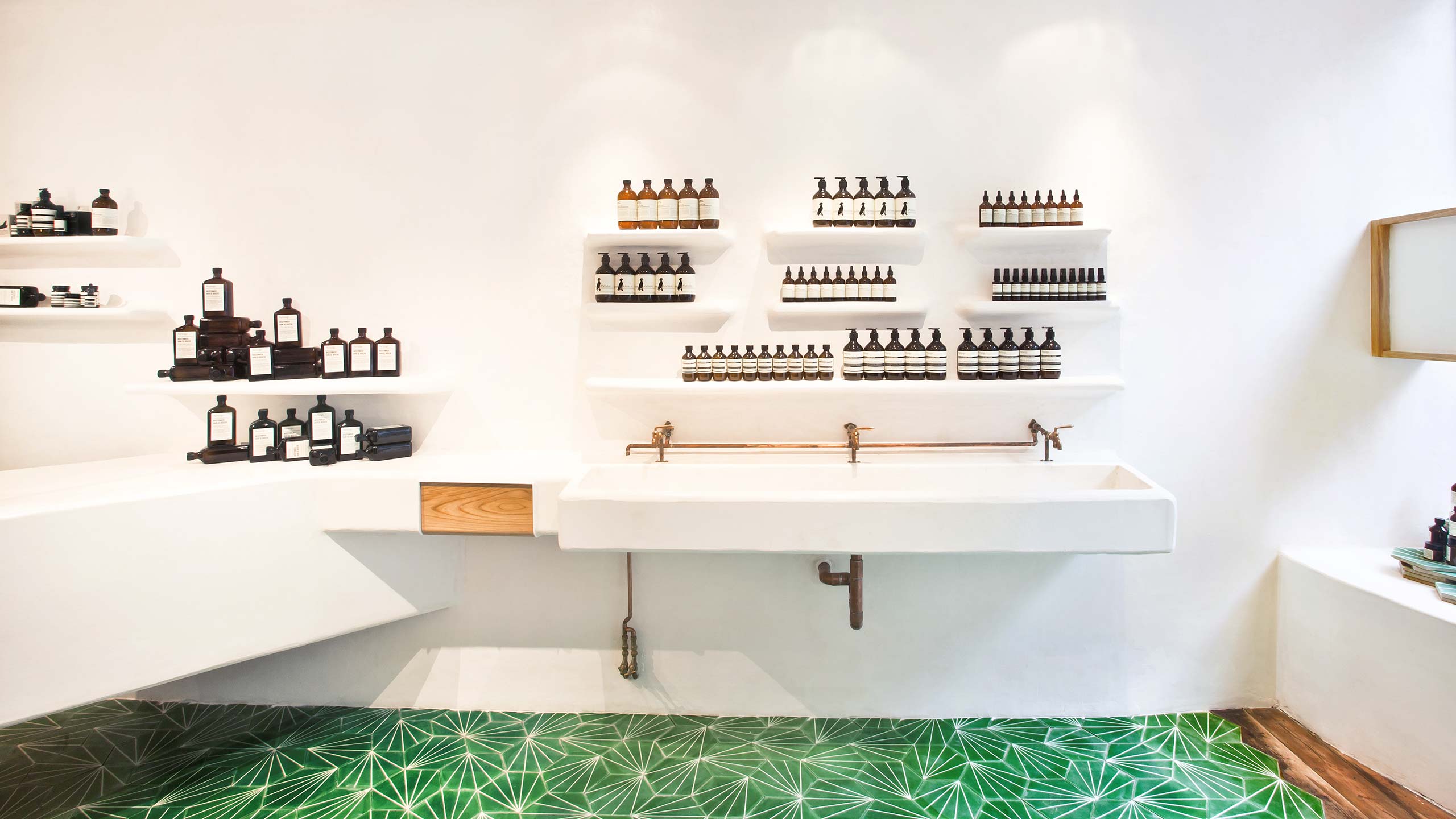 Aesop Covent Garden store interior