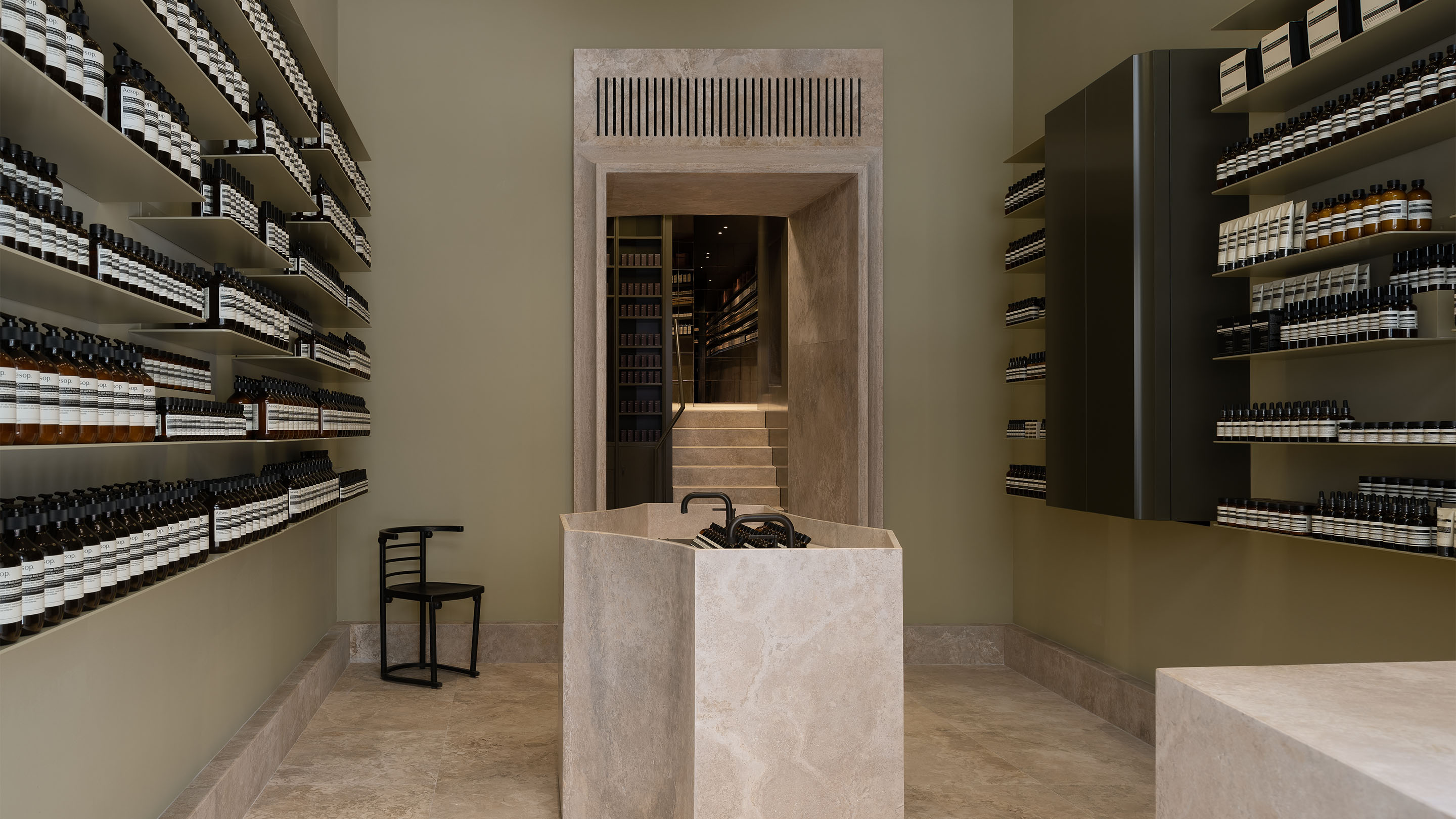 Aesop Neubaugasse store interior