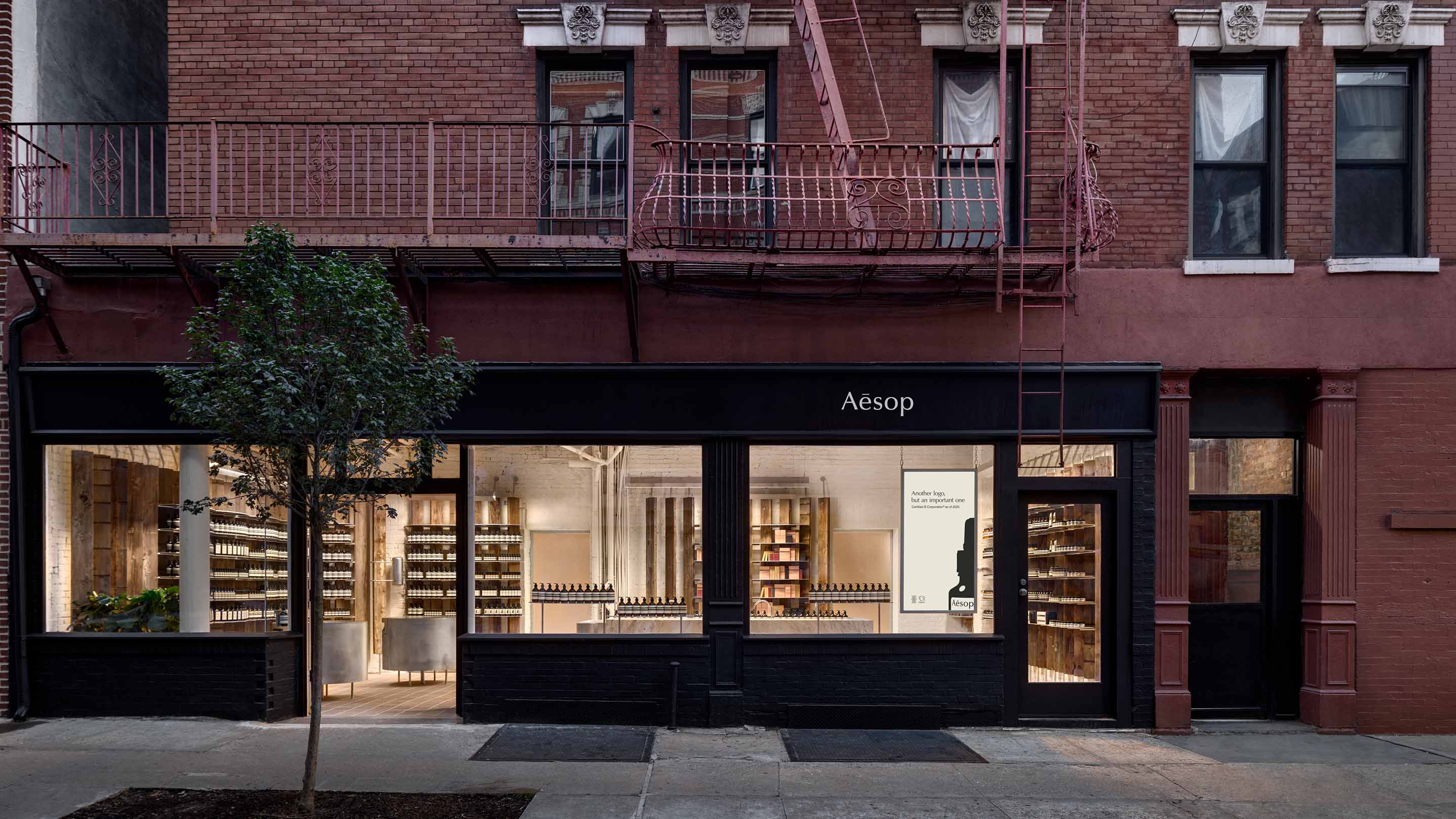 Aesop Nolita Storefront