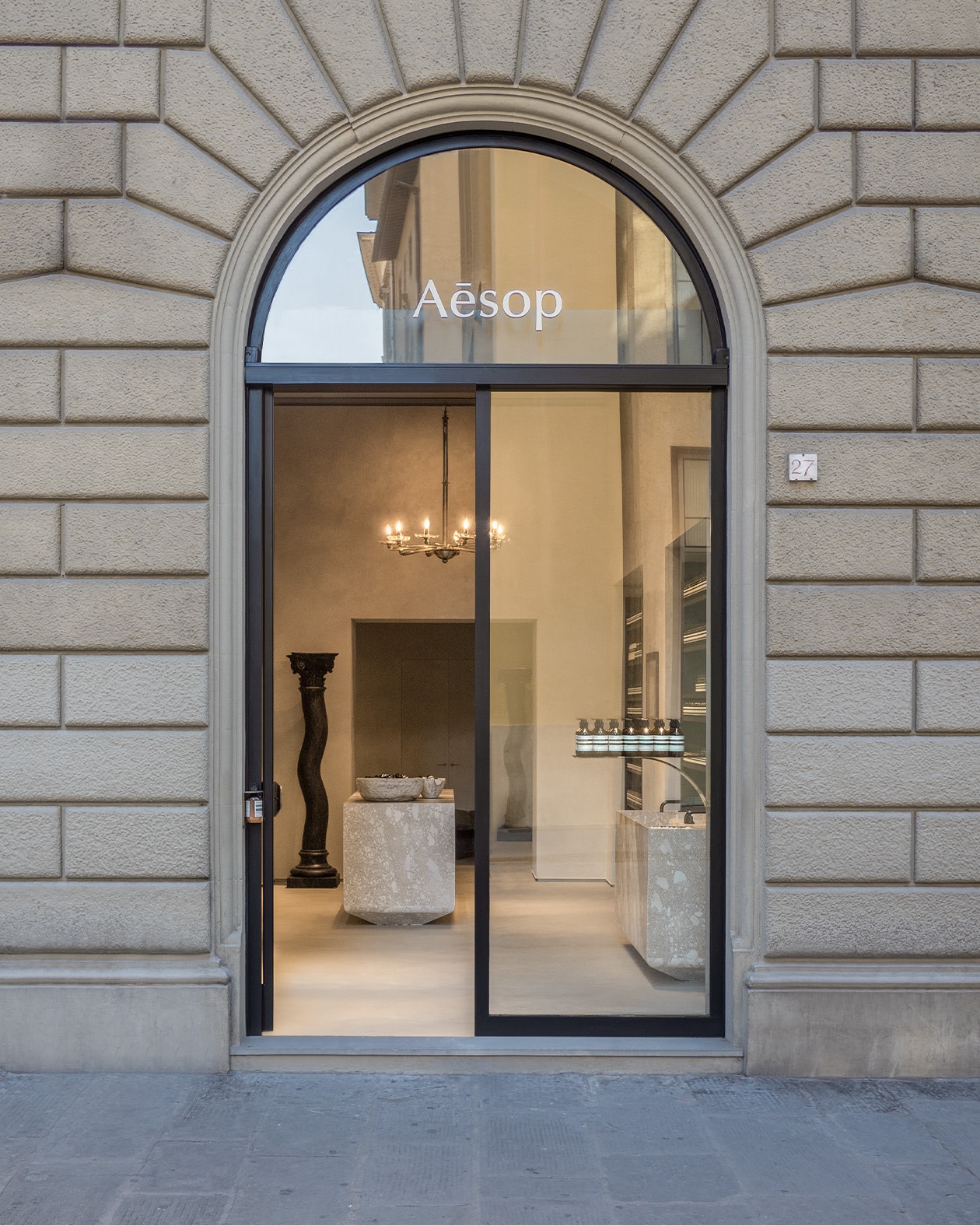 Aesop Firenze store facade