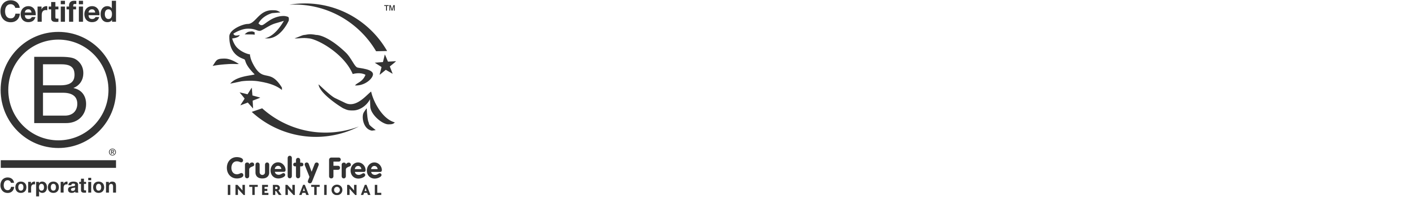 Wir haben die folgenden Zertifizierungen: B Corporation ®, Leaping Bunny, klimaneutral in Australien und Neuseeland.