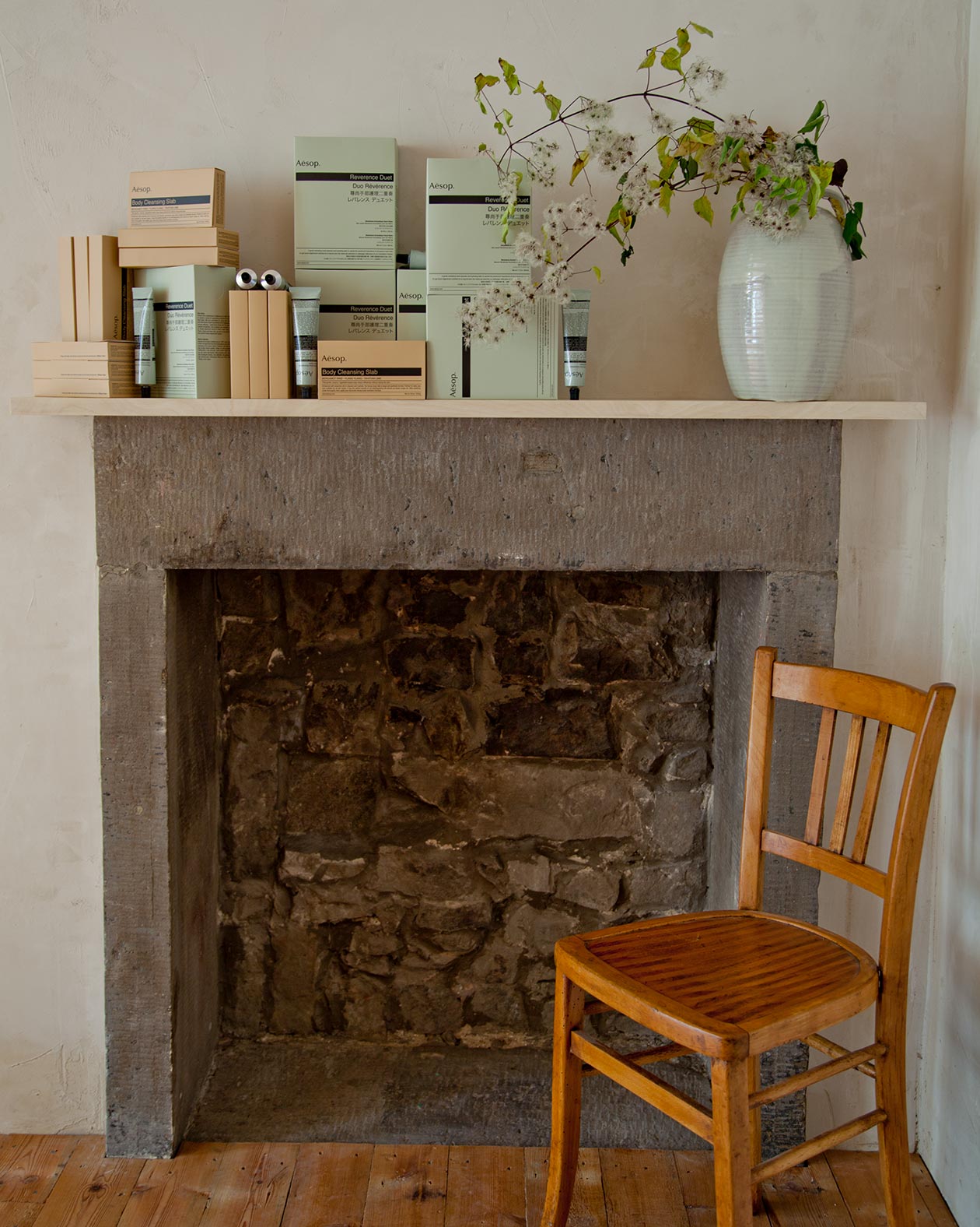 Aesop Stockbridge store interior detail