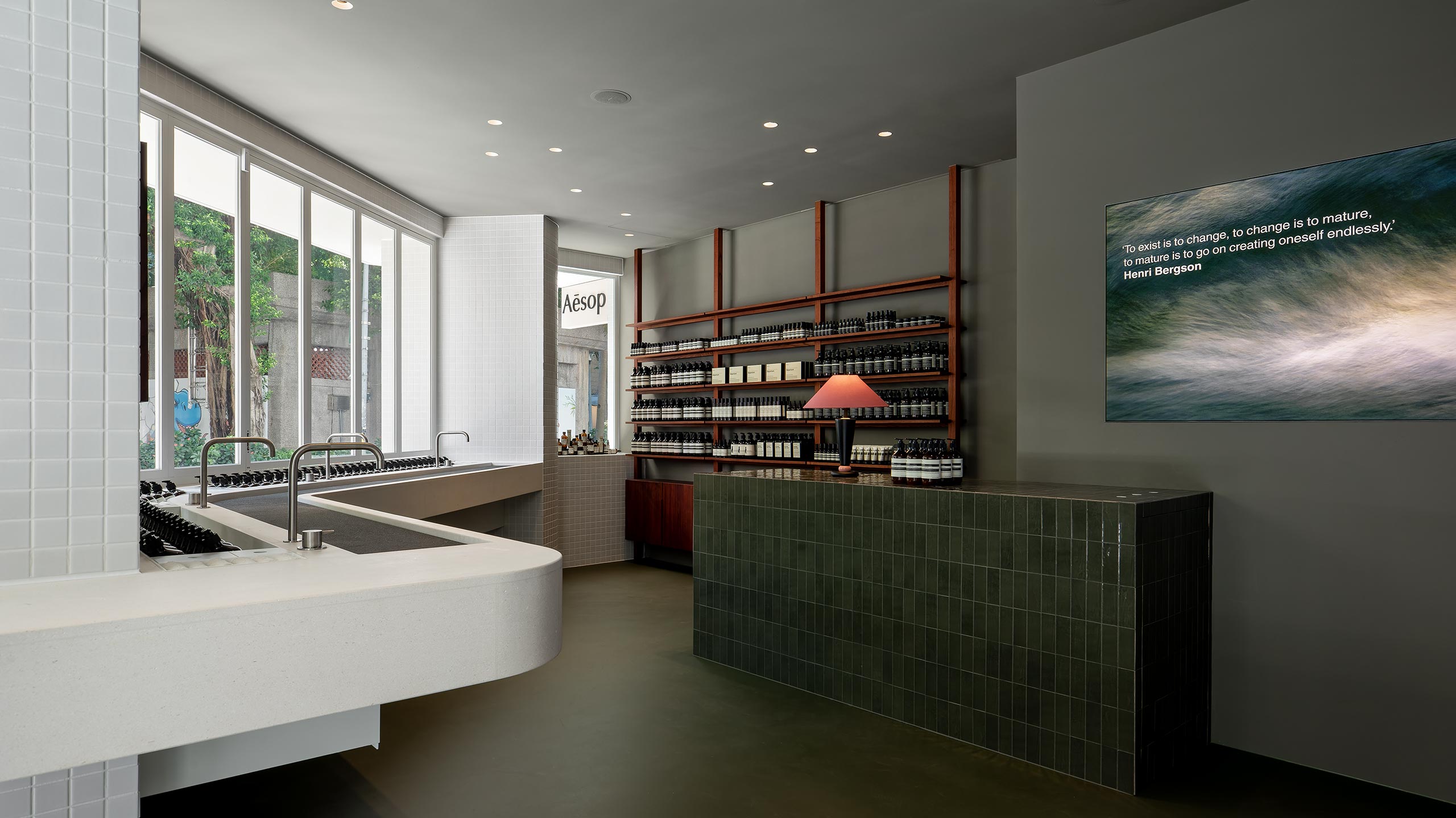 Aesop Yongkang store interior