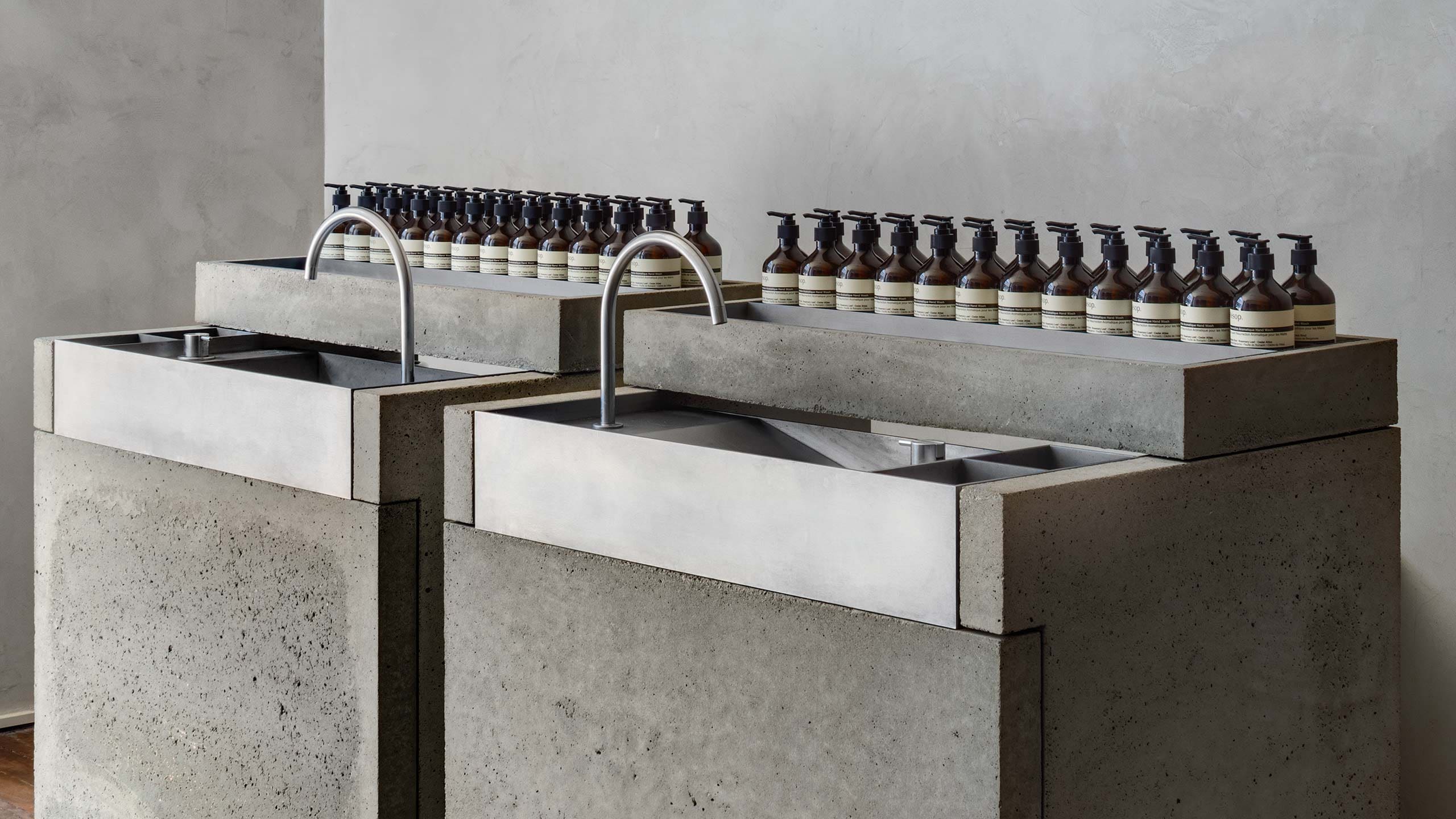 Aesop Williamsburg store interior