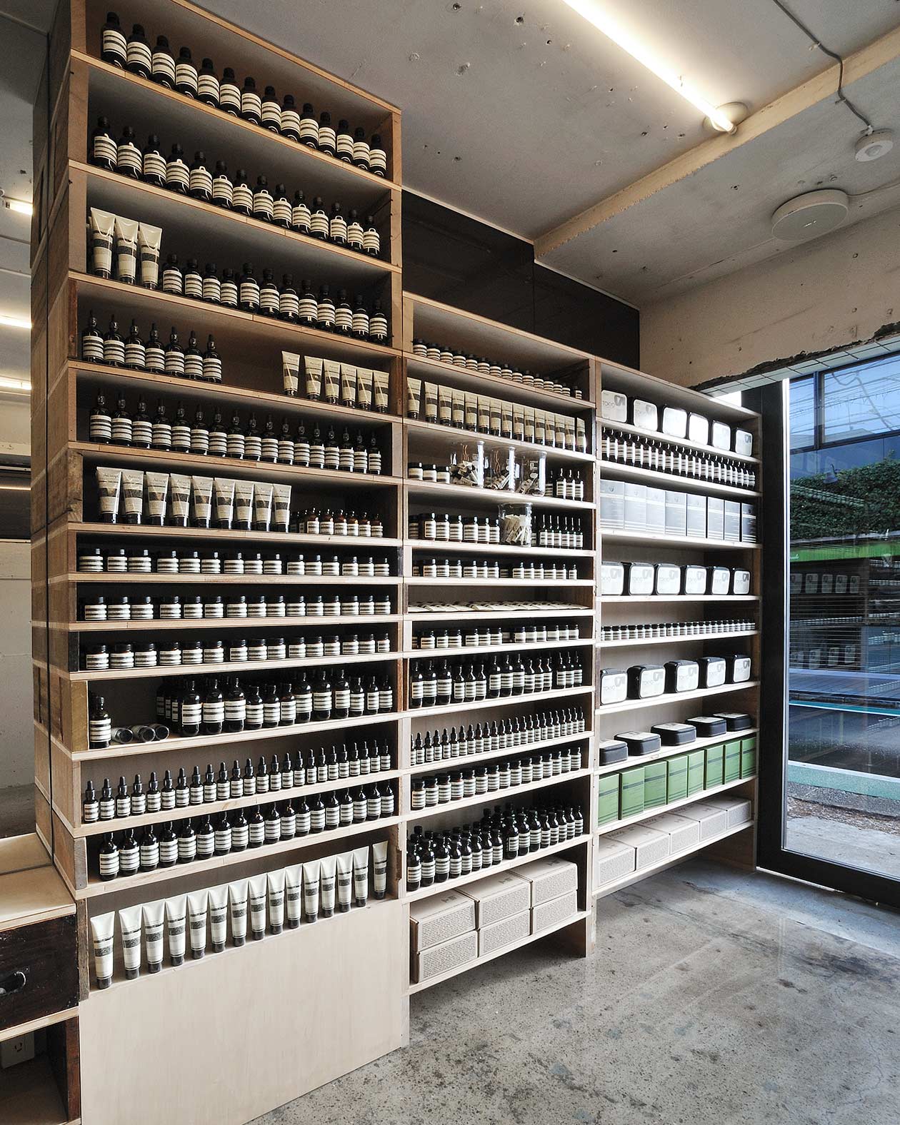 Aesop Aoyama Interior