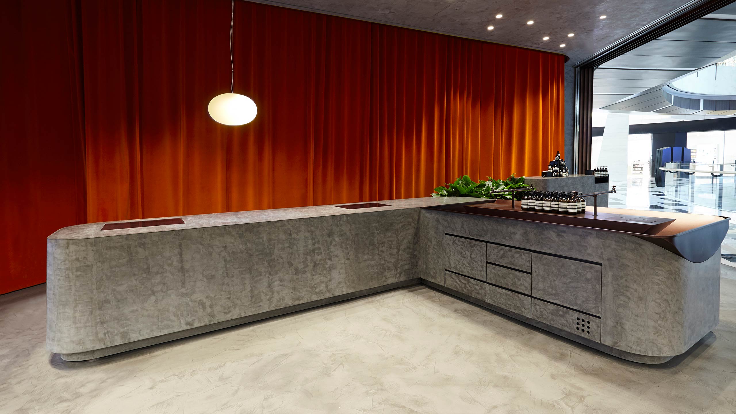Aesop IFC Seoul interior