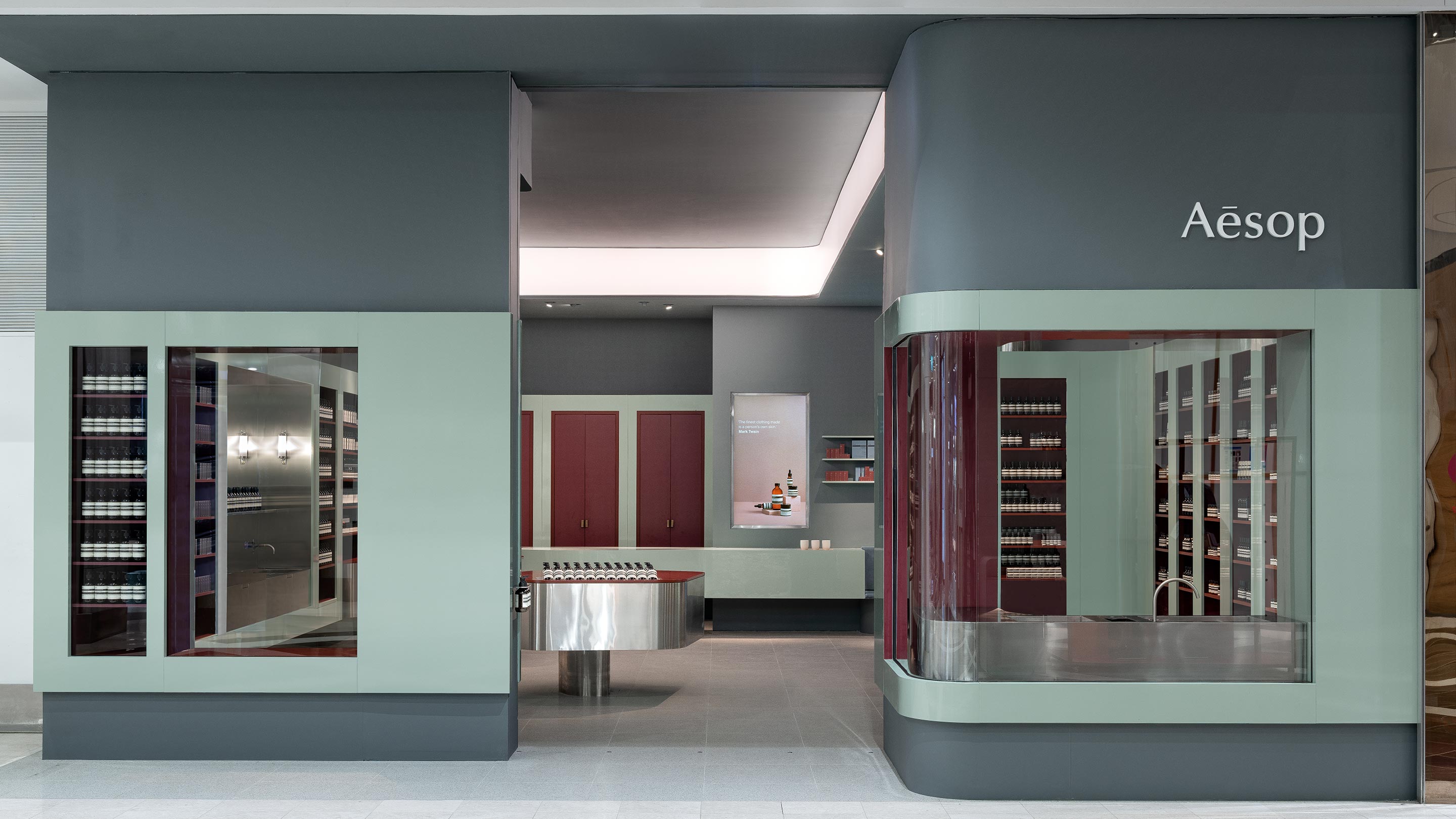 Aesop Macquarie store exterior