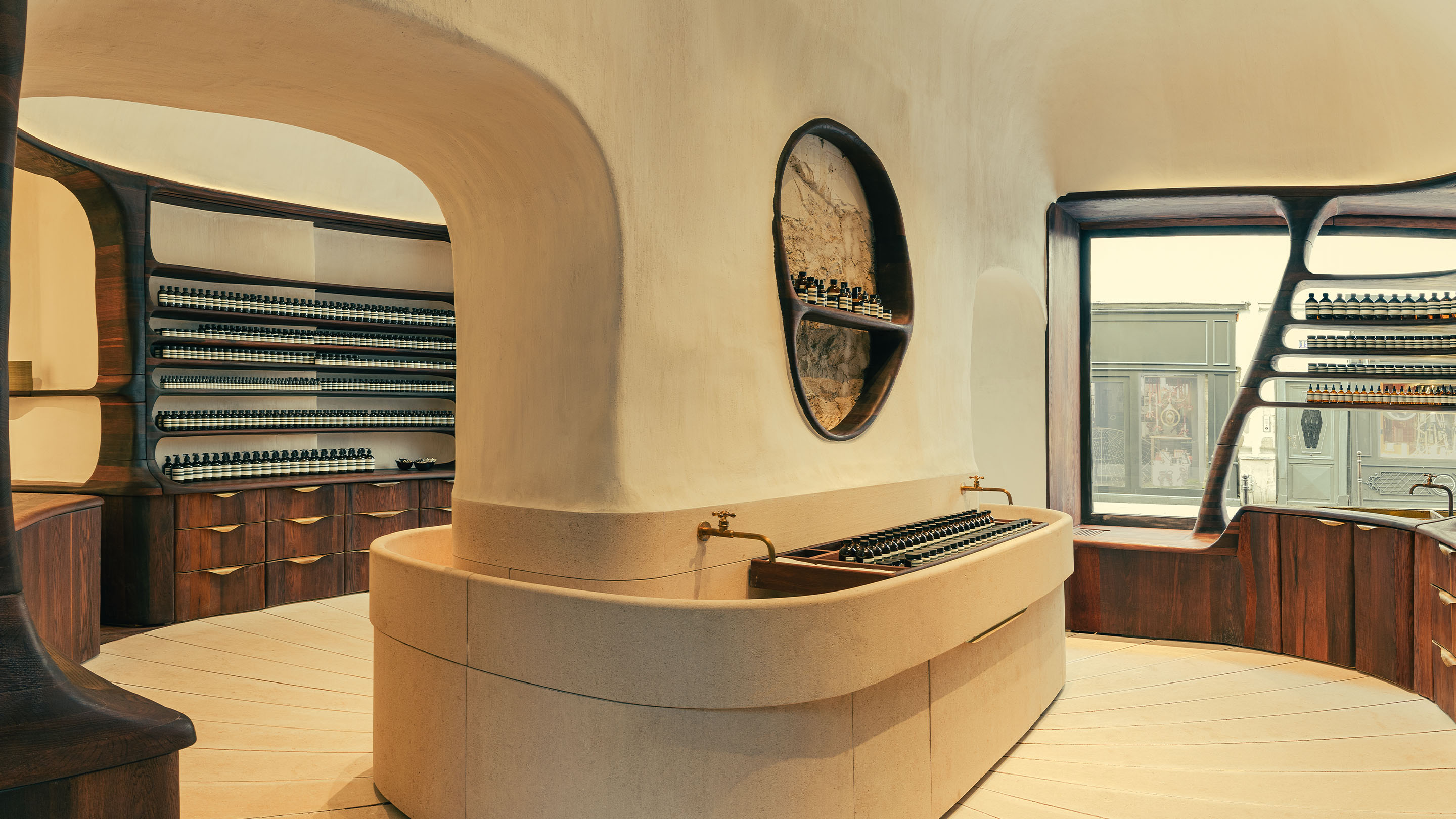 Aesop rue des Francs Bourgeois store interior