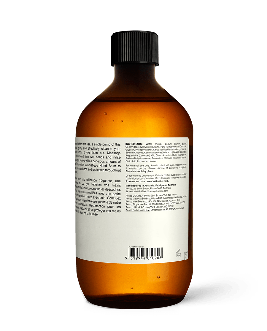 Resurrection Aromatique Hand Wash | Aesop