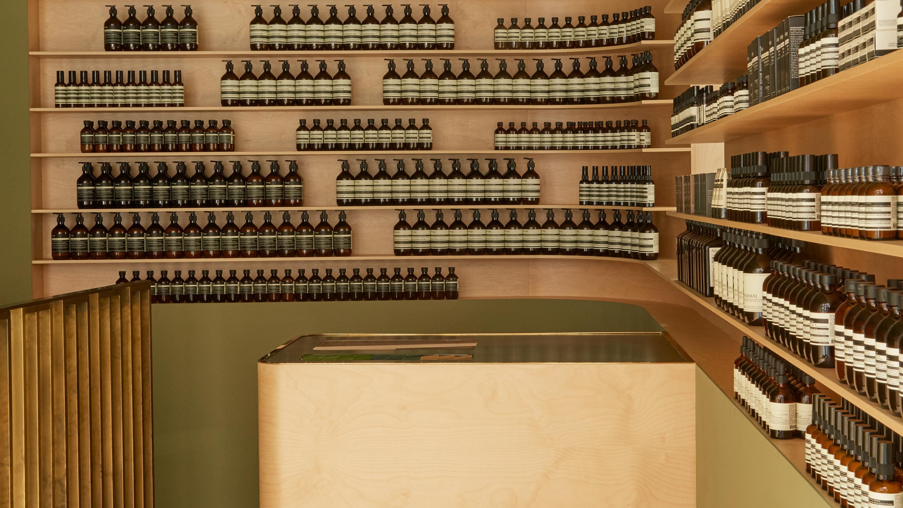 Aesop Hampstead store interior