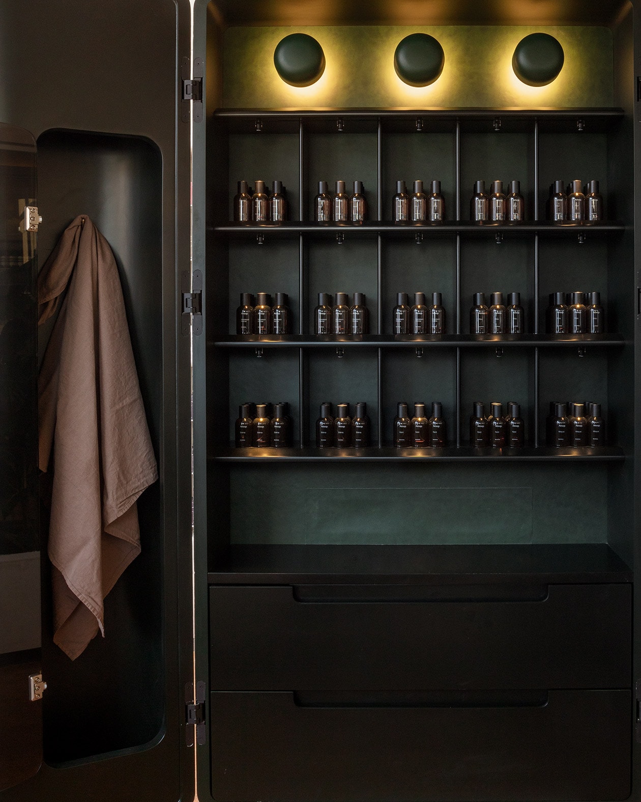 Fragrance Armoire at Aesop Northcote Road.