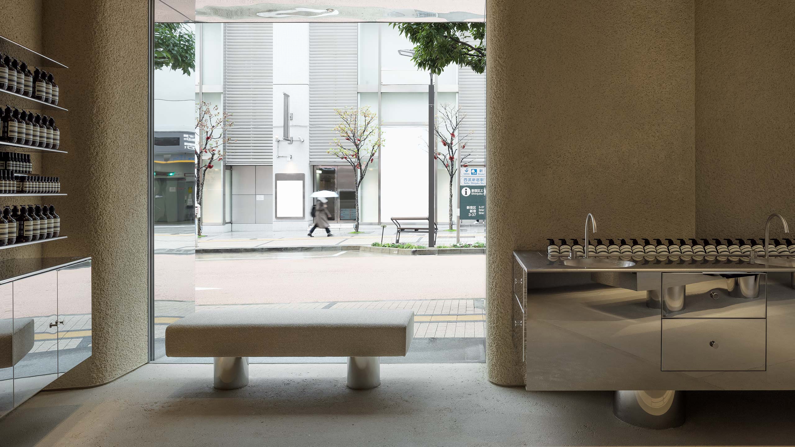 Aesop Shinjuku Store Interior