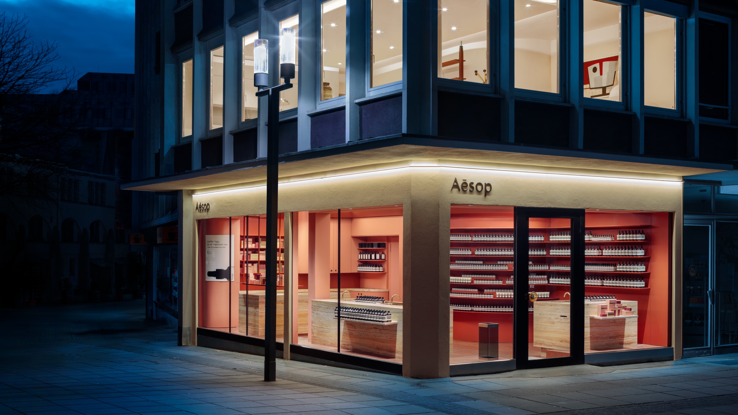 Aesop Kirchstrasse store facade.