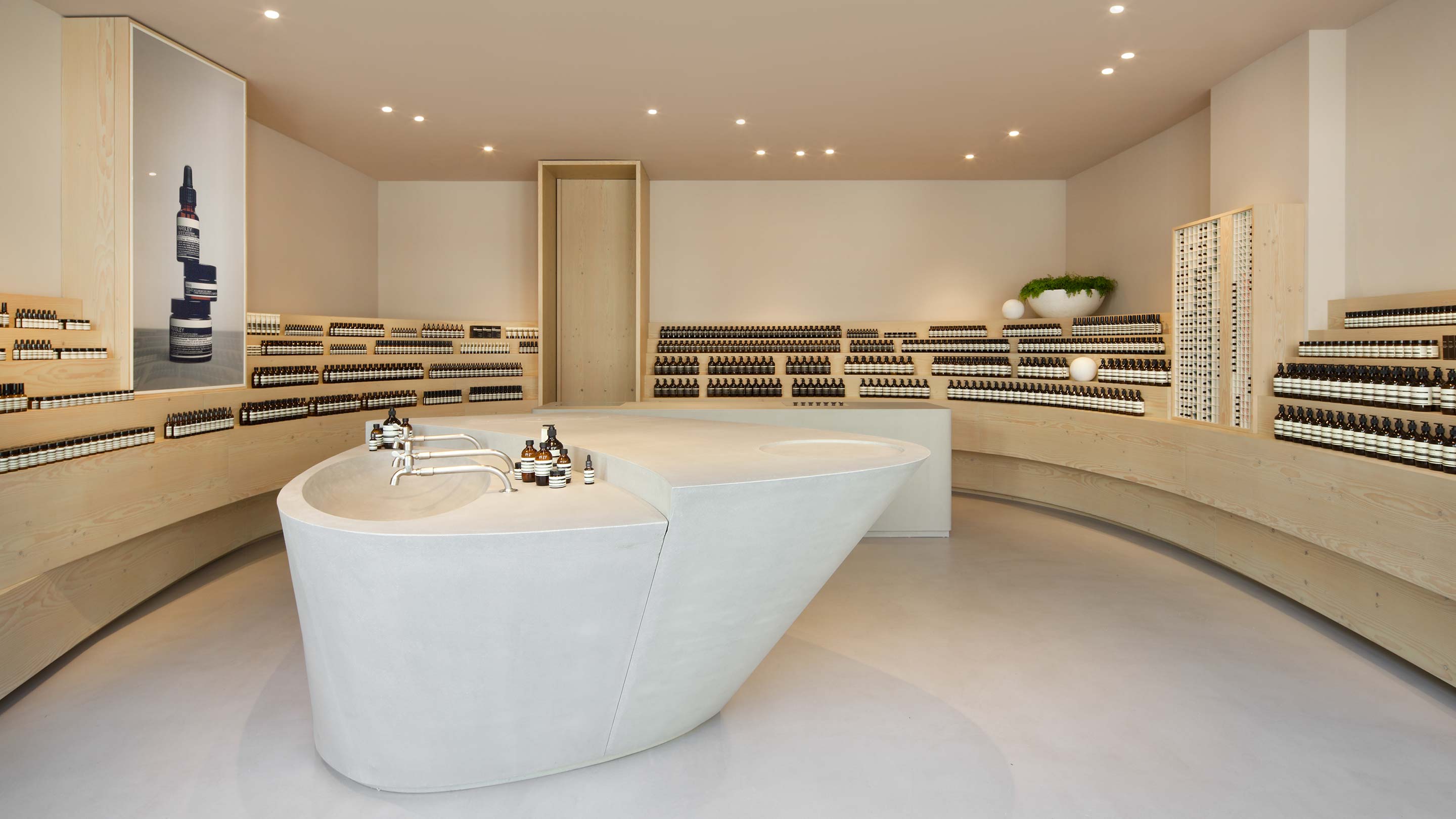 Aesop Grabenstrasse store interior