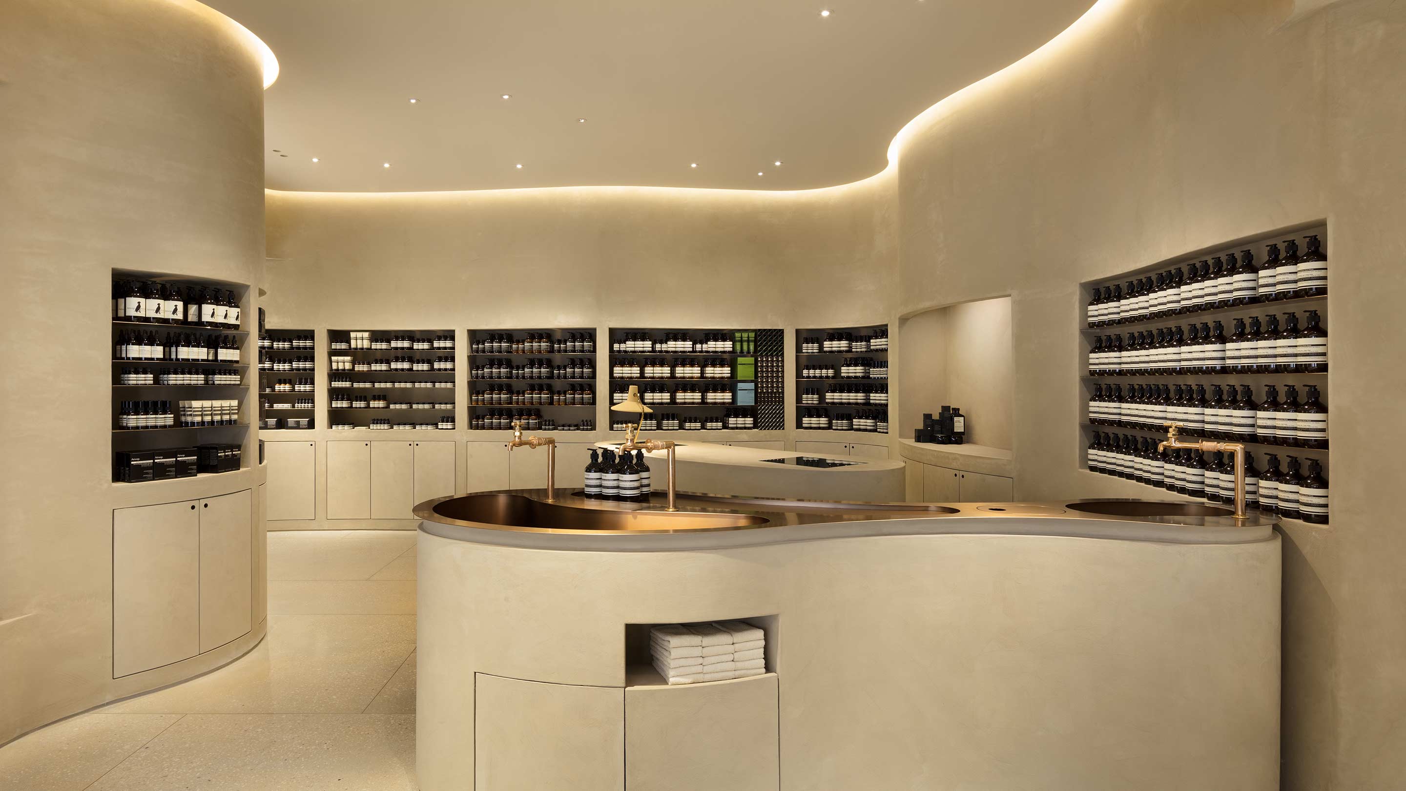 Aesop Ginza store interior 