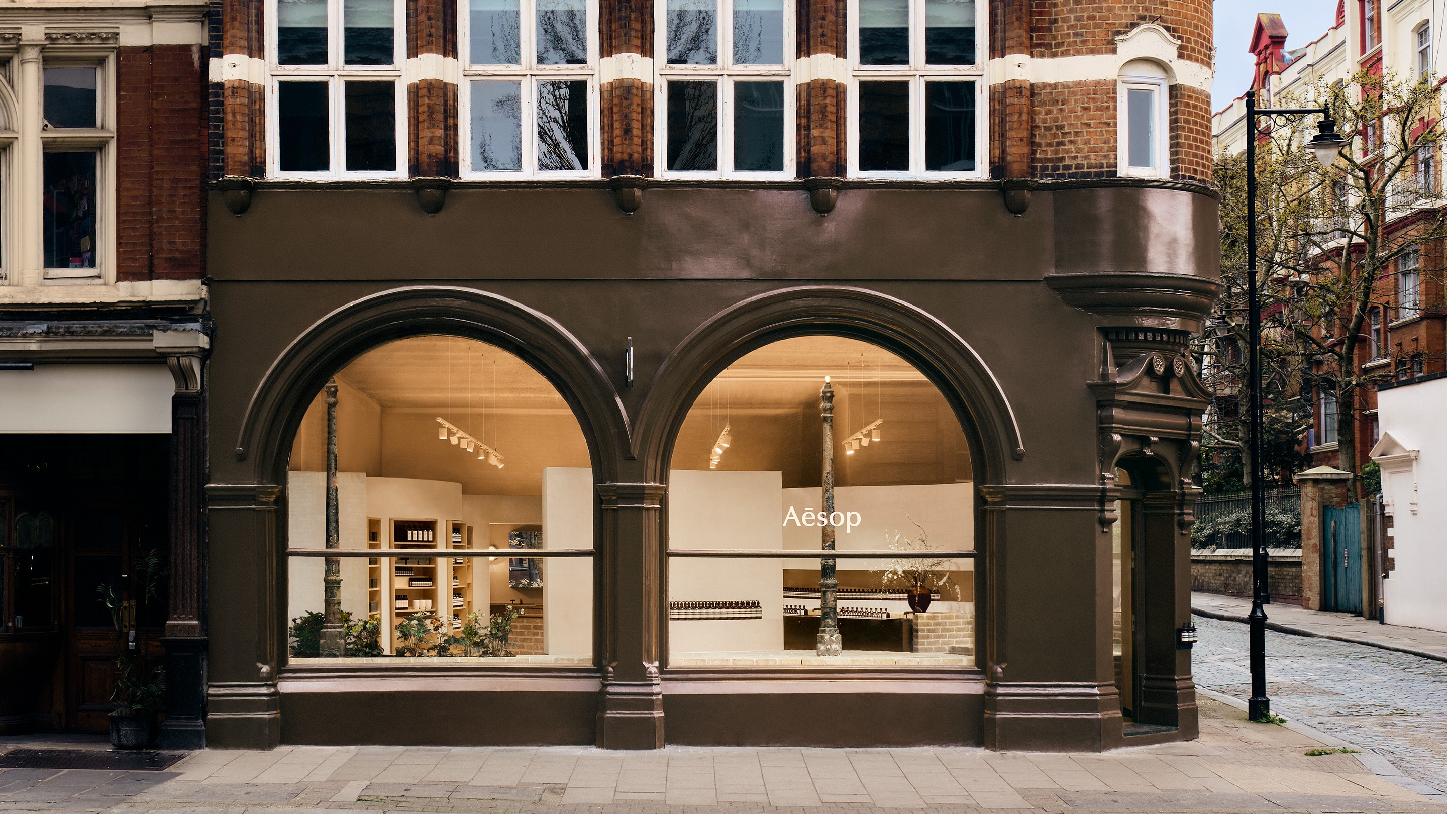 Aesop Islington store facade.